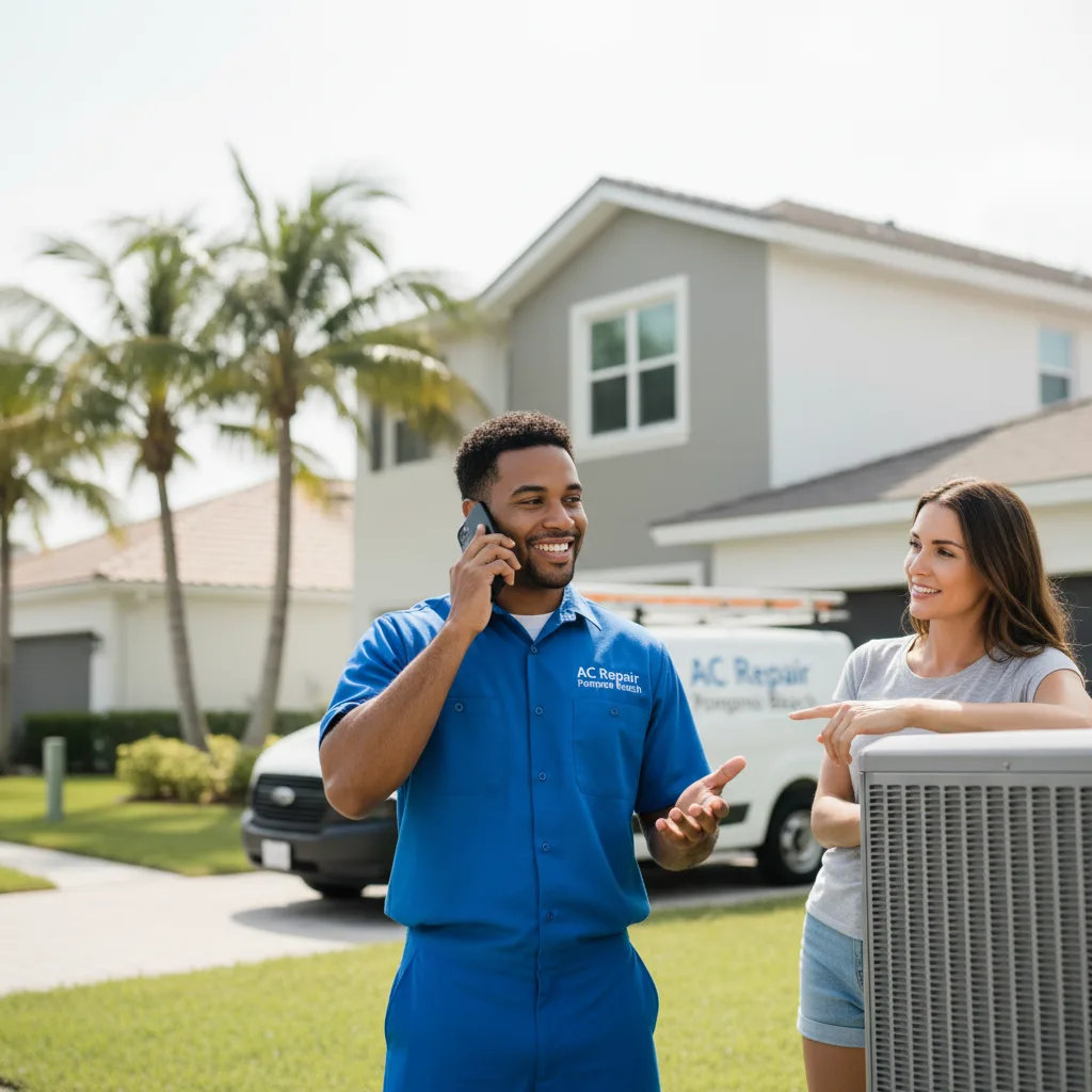 AC Repair Pompano Beach customer support in Lawtons